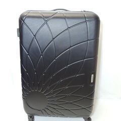 大型☆Samsonite サムソナイト スーツケース ハードタイプ ブラック/黒 4輪 (u)