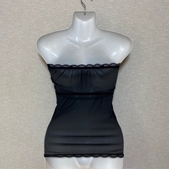 SOLD OUT　ベアトップ 2枚 白 黒の画像