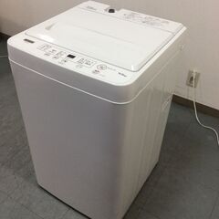 （7/14受渡済）JT9137【YAMADA/ヤマダ 4.5㎏洗濯機】美品 2021年製 YWM-T45H1 家電 洗濯 簡易乾燥付