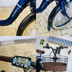 ZA　電動自転車　２０２２年　ヤマハ　pas city C　２０インチ　１２AHの画像