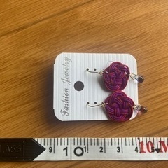 梅結びピアスの画像