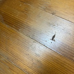 k2407-231 サイドテーブル 丸 アンティーク調 天板キズ・汚れあり 中古の画像