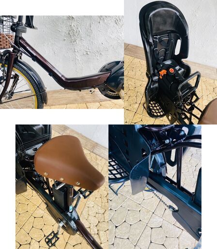 ZL　電動自転車　パナソニック ギュット　Gyutto　２０インチ　子供乗せ