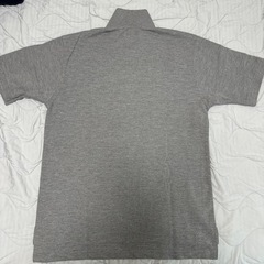 服/ファッション ポロシャツ グレーとグリーンの画像