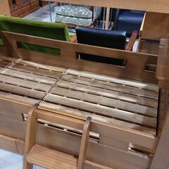 光製作所｜収納付｜木製2段ベッドの画像