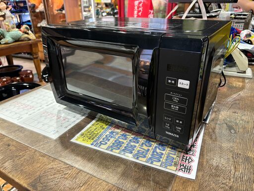 ✨安心の動作保証付✨山善 2023年製 電子レンジ YRM-HF171(B)【愛市IFC051136-104】