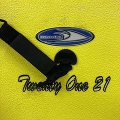 K2407-232 manta ボディボード Tuenty One 21 キズ・汚れあり 中古の画像