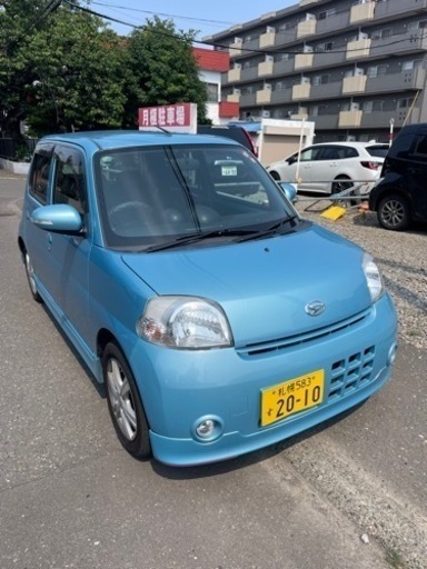 【7月末引き渡し予定】★緊急投稿★ダイハツ★エッセ★カスタム ★4WD★車検長期★MOMOステ★ストラットタワーバー★