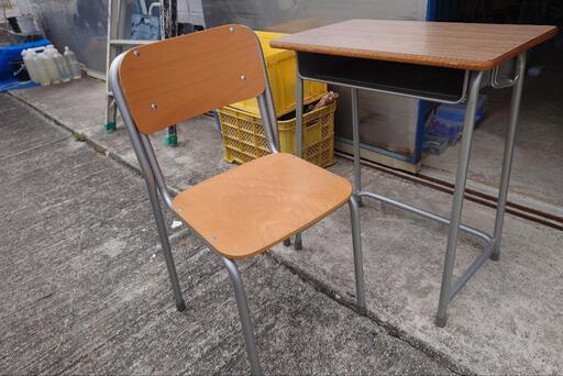 家具 椅子　勉強机　学校机