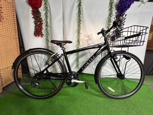 No.112 サカモトテクノ CORTEZ(コルテス)700Cクロスバイク 整備済み中古現状