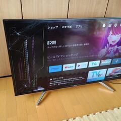 SONY49型4K液晶テレビ（ジャンク）の画像