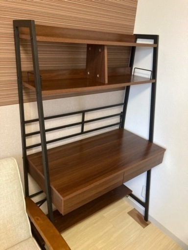 ウッド調デスク