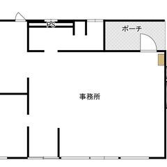 貸事務所】矢吹町～リフォーム５０万分貸主負担・国道４号沿の貸し事...