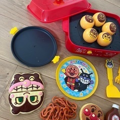 おもちゃ アンパンマン　たこ焼き　お好み焼きの画像