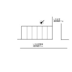※残り3台　マリンコースト新舞子近く、四倉町東二丁目　【月極駐車場】