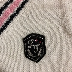 ニットベストの画像