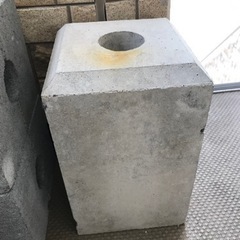 単管ベースピンコロ　その他コンクリートブロックの画像