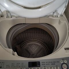 洗濯機　お譲りします　シャープ　ES-T711　2019年製の画像