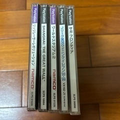 プレイステーションのソフト5個セットの画像