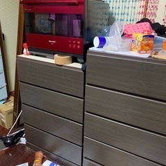 【中古品】ニトリのタワーチェスト
