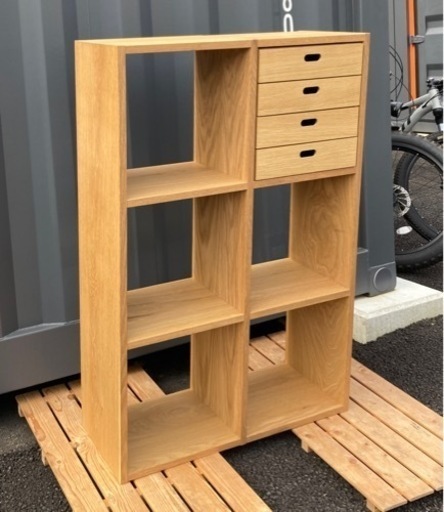 無印良品　スタッキングシェルフ+引出し