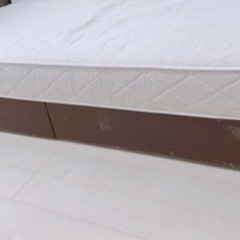 ベッドフレーム シングル 引き出し付きの画像