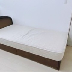 ベッドフレーム シングル 引き出し付き