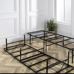 ダブルベッド　フレーム　折りたたみ　家具 ベッドの画像