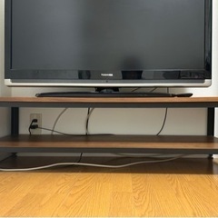 天然木 テレビボードの画像