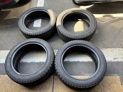 スカイライン等 中古ランフラットタイヤ[ブリヂストン BLIZZAK RFT 225/50RF18 22年 ]