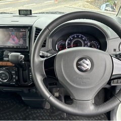 走行8万キロ 修復歴なし！スズキ パレットSW TSターボ ★支払総額22万★機関良好 修復歴なし ナビ テレビ バックカメラ 両側パワスラ 人気車種！お早めに！の画像