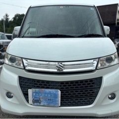 走行8万キロ 修復歴なし！スズキ パレットSW TSターボ ★支払総額22万★機関良好 修復歴なし ナビ テレビ バックカメラ 両側パワスラ 人気車種！お早めに！の画像