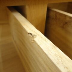 6段チェスト　整理ダンス　タンス　ナチュラル色　w80cm　モノ市場半田店【131】の画像