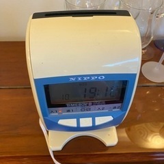 タイムレコーダー(タイムカード付)の画像