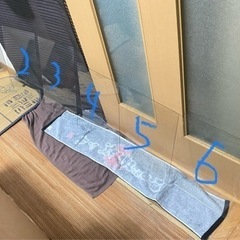 ガラス　6枚