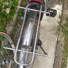 自転車うしろ