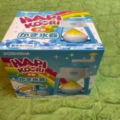 かき氷器（お渡し決定）