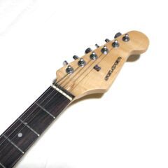 エレキギター　ストラトタイプ黒の画像