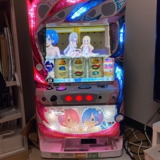 【引取り限定】Re:ゼロから始める異世界生活 双子パネル スロット実機