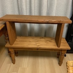木製ベンチ2種類
