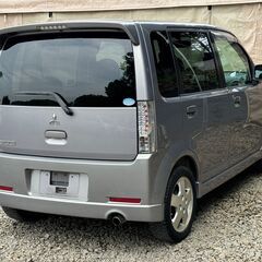 三菱　ekスポーツ　RS　ターボ　車検二年付き　走行距離7万キロ　片側パワスラ　の画像