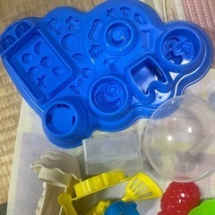 プレイドー Play-doh 小麦ねんど❣️オプションパーツ多め❣️砂遊び　室内遊びの画像