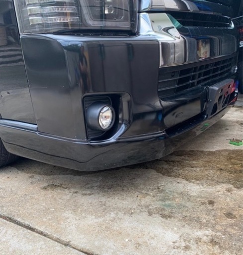 200系ハイエース 社外フロントスポイラー