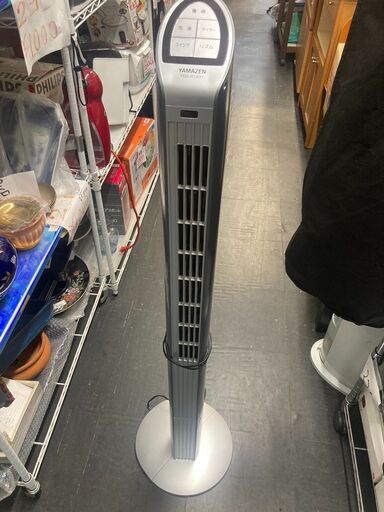 ☆中古￥1,800！YAMAZEN　スリムファン　家電　YDS-R1201型　【BG075】