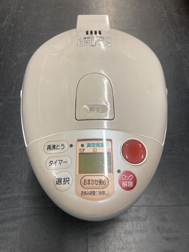 ☆中古￥2,000！National　電気ポット　家電　NC-JE40型　【BG076】