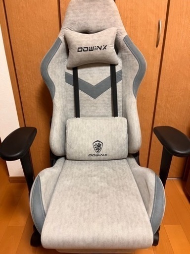 Dowinx ゲーミングチェア ファブリック オフィスチェア パソコンチェア　電動クッション