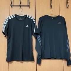 adidas アディダス　ランニングシャツ