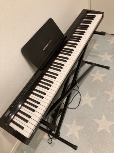 電子ピアノ 88鍵盤 スタンド付き
