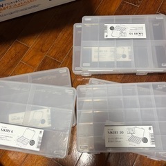 収納ケース　6点セットの画像