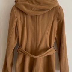 ZARA ミディアム丈ピーコートの画像